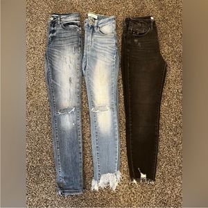 Kan Can jean bundle of 3